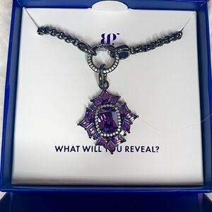 Bomb Party Elegant Purple Pendant Necklace